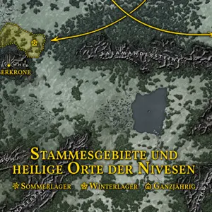 tammesgebiete und Heilige Orte der Nivesen